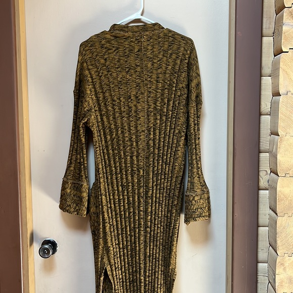 FREE PEOPLE ~ Beach Nights Maxi Ribbed Duster - Picture 10 of 10